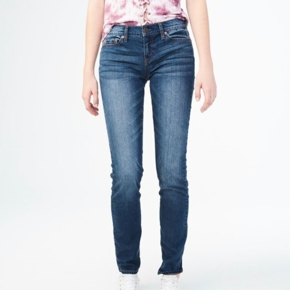 🐺 Aeropostale Bayla Slim Blue Denim Jeans